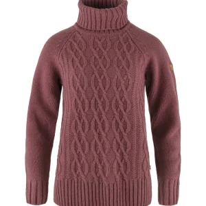 Övik Cable Knit Roller Neck W