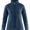 Övik Fleece Zip Sweater W