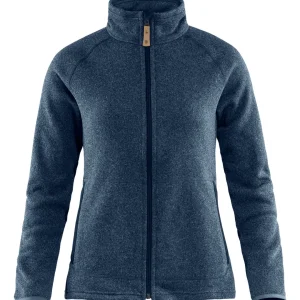 Övik Fleece Zip Sweater W