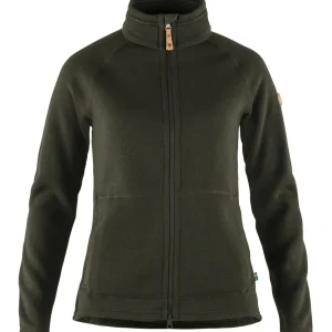 Övik Fleece Zip Sweater W
