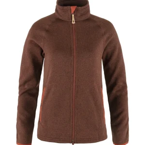 Övik Fleece Zip Sweater W